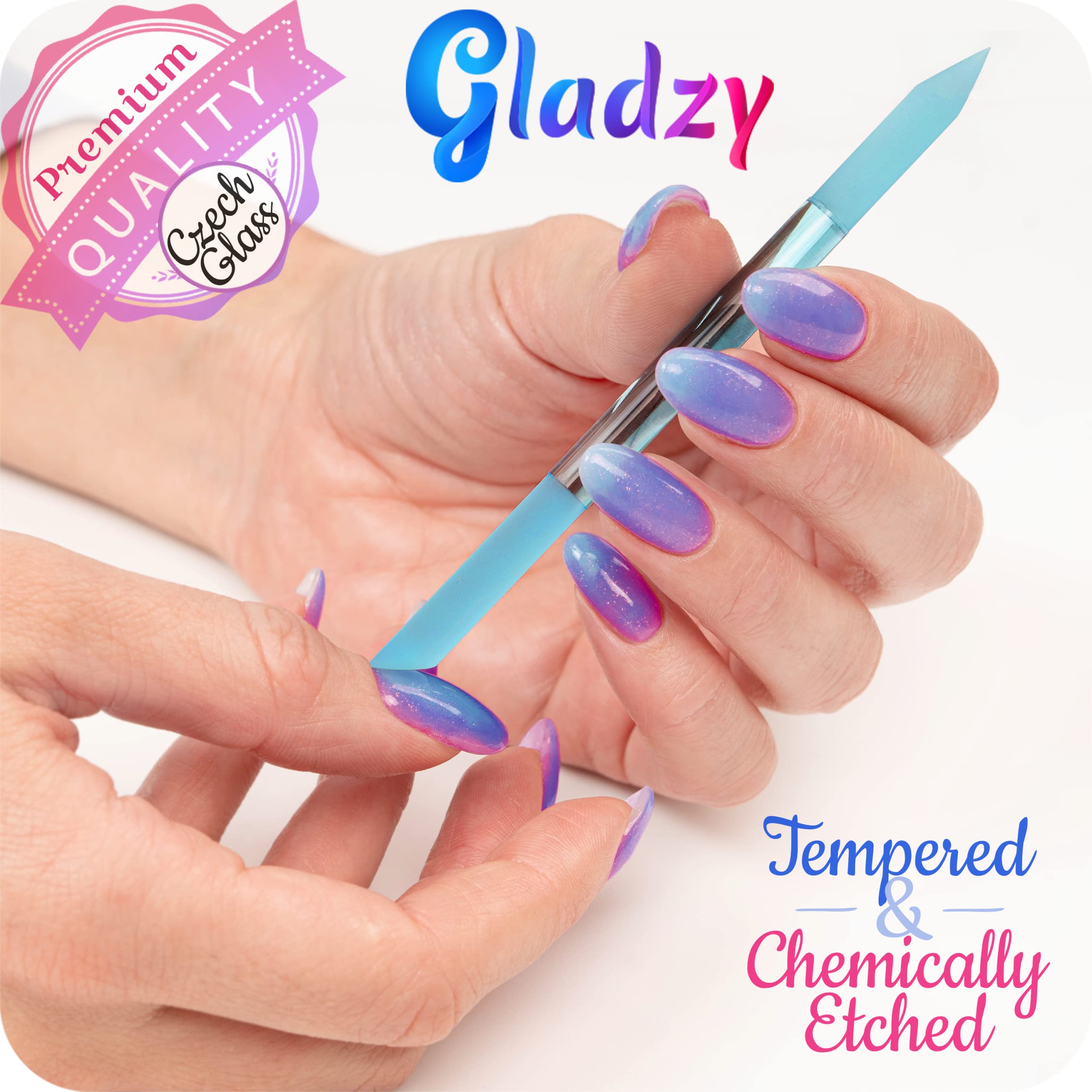 GLADZY Czech crystal glass material highlights premium quality