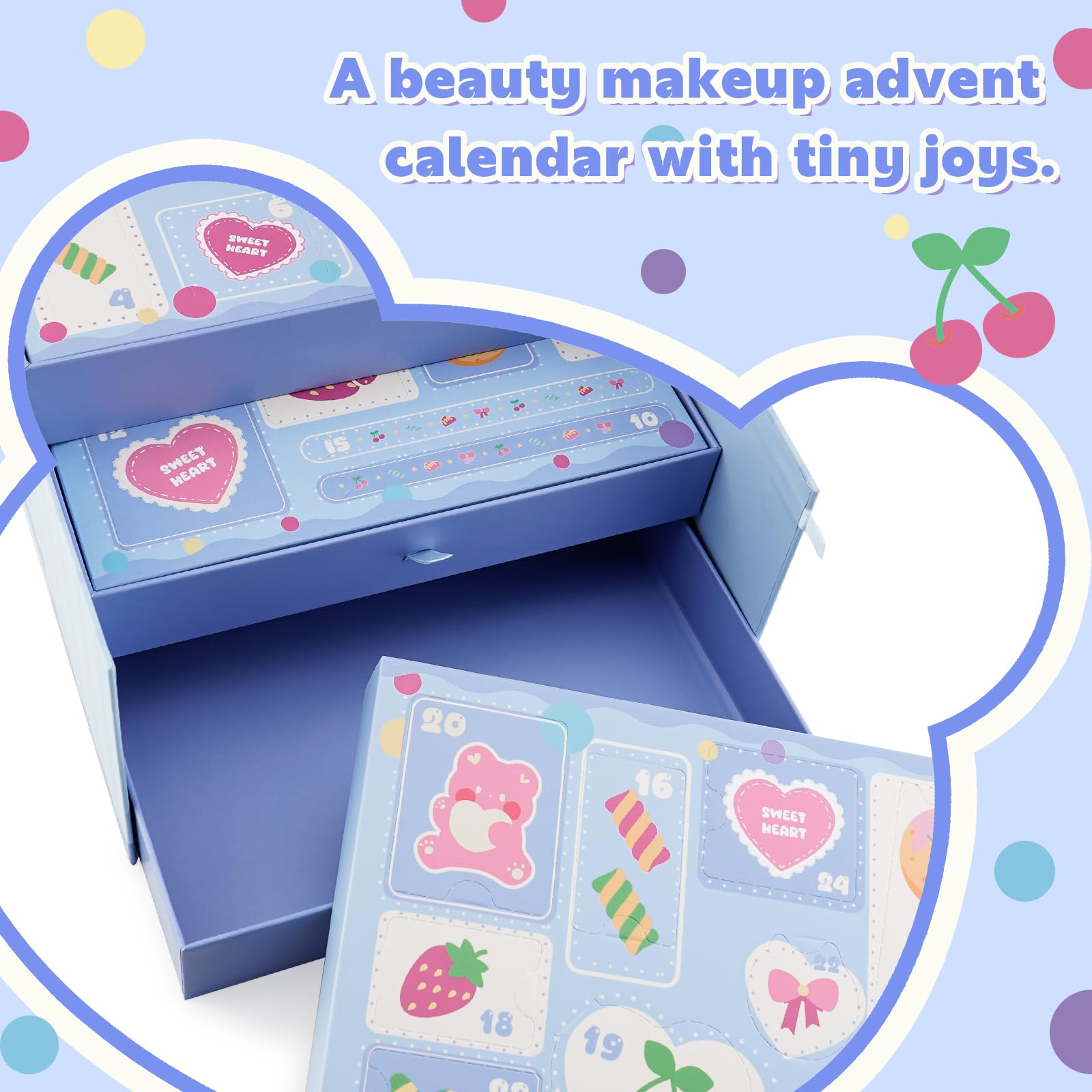 Glam Code built in high-definition mirror enhances daily makeup routine.