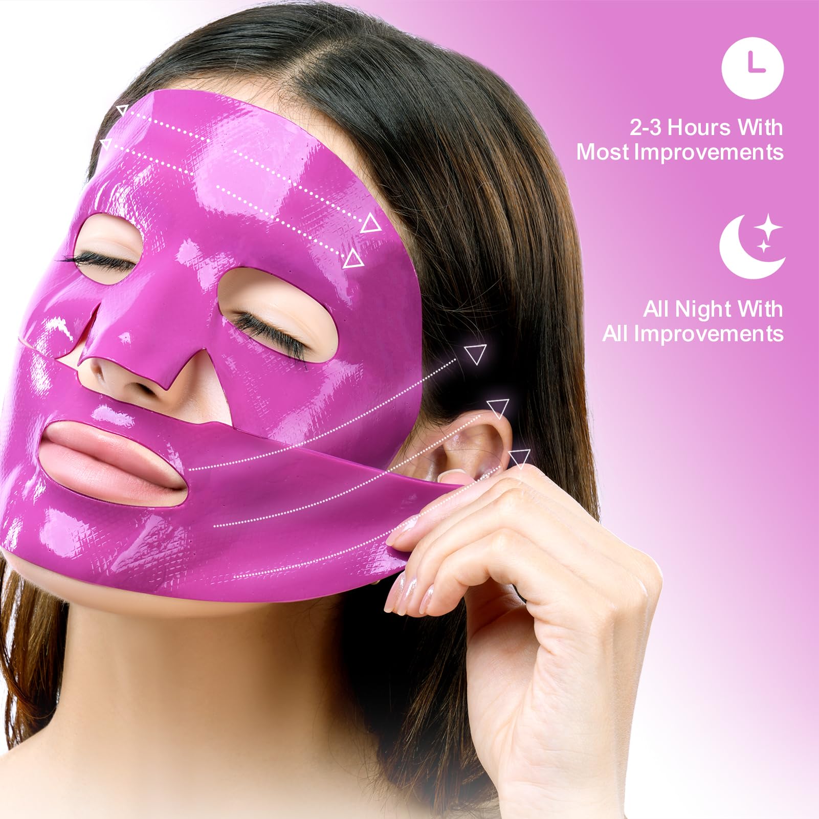 Glam Lady Bio-Collagen Mask ingredients Niacinamide and Hyaluronic Acid boost skin resilience