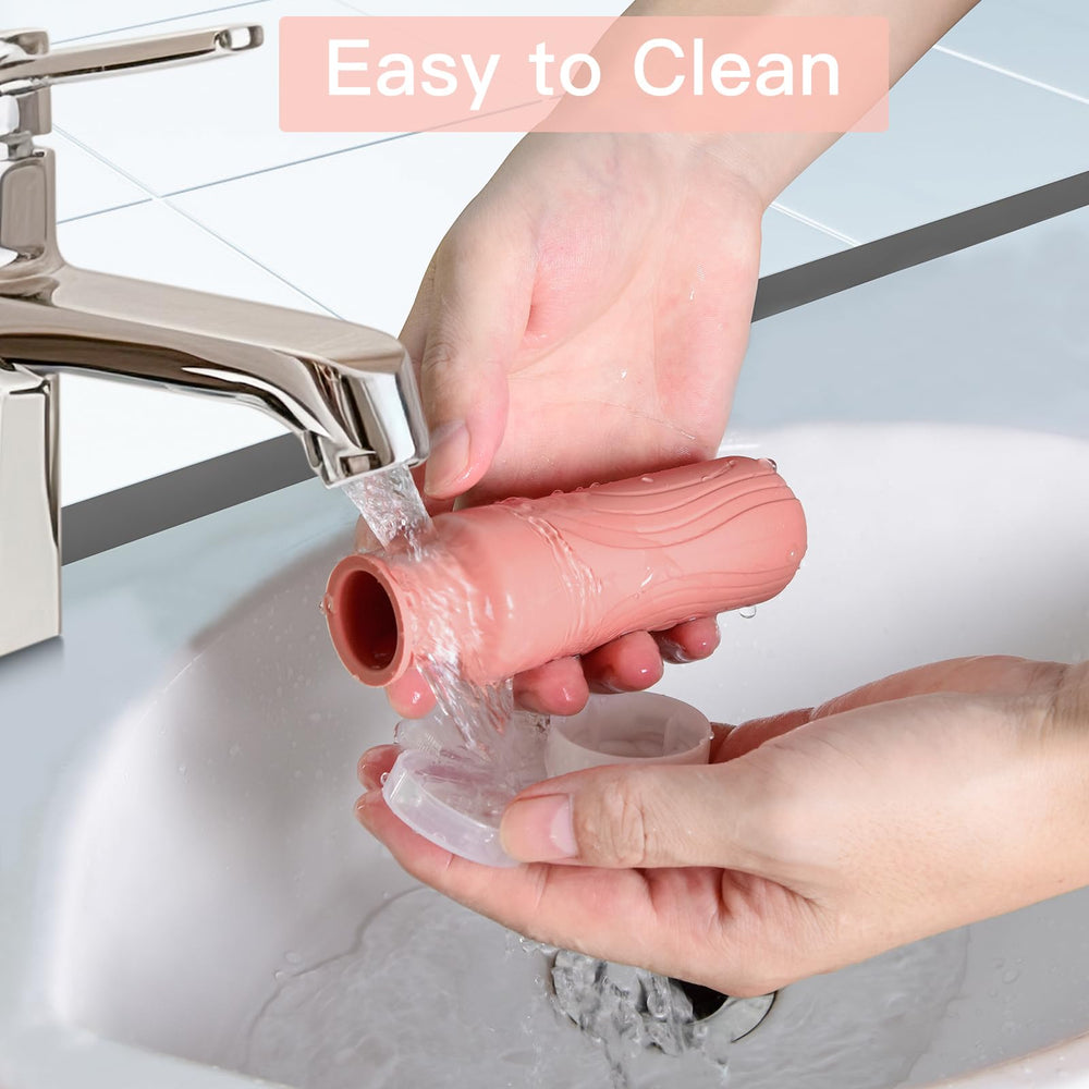 GLAMFIELDS easy-to-squeeze silicone bottles deliver precise amounts for routines.