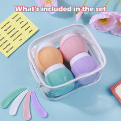GLAMFIELDS TSA-approved travel size jars simplify carry-on packing
