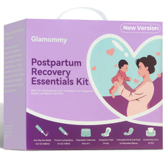 Glamommy postpartum peri bottle for gentle cleansing after delivery.