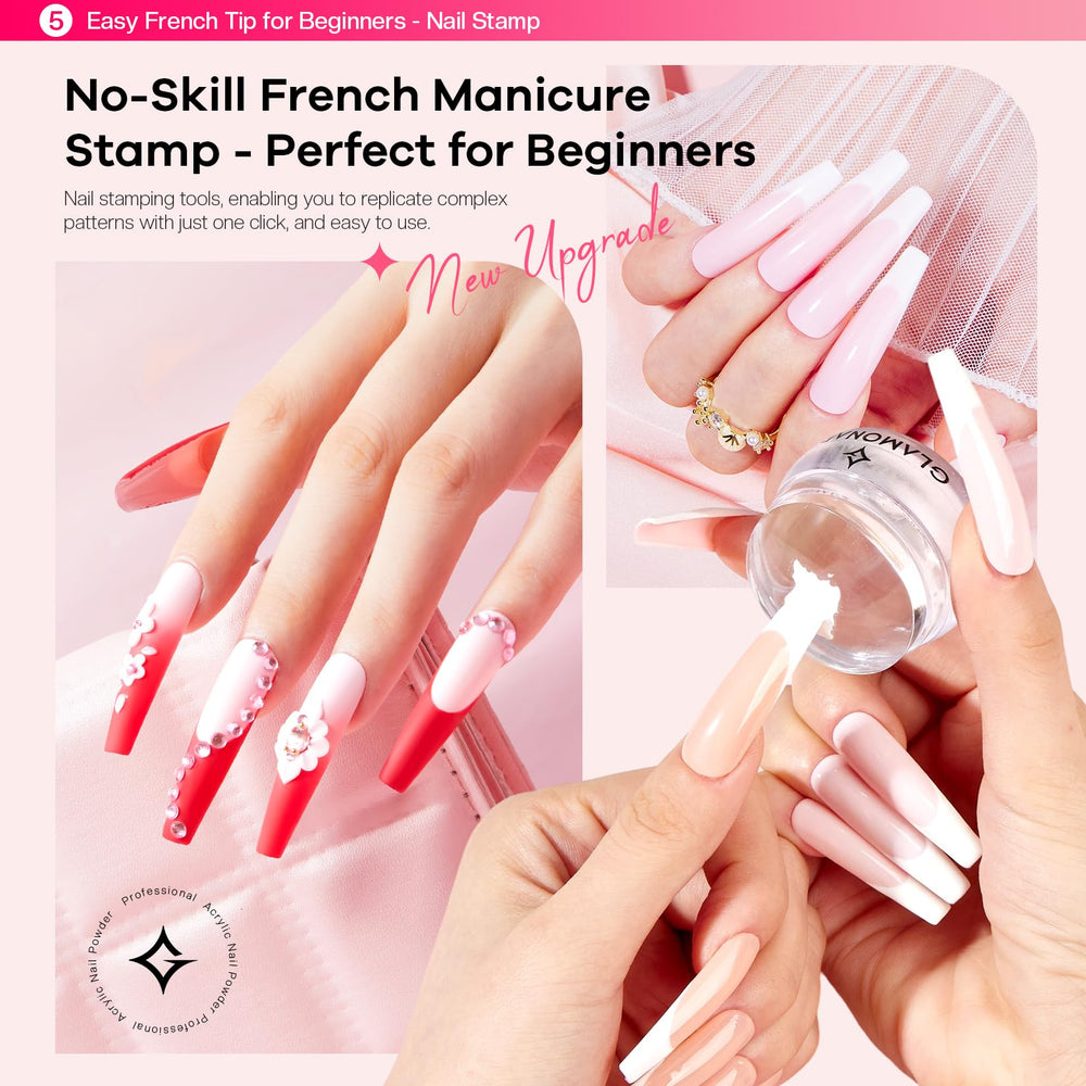 Glamonade rhinestones add sparkle for customizable nail art