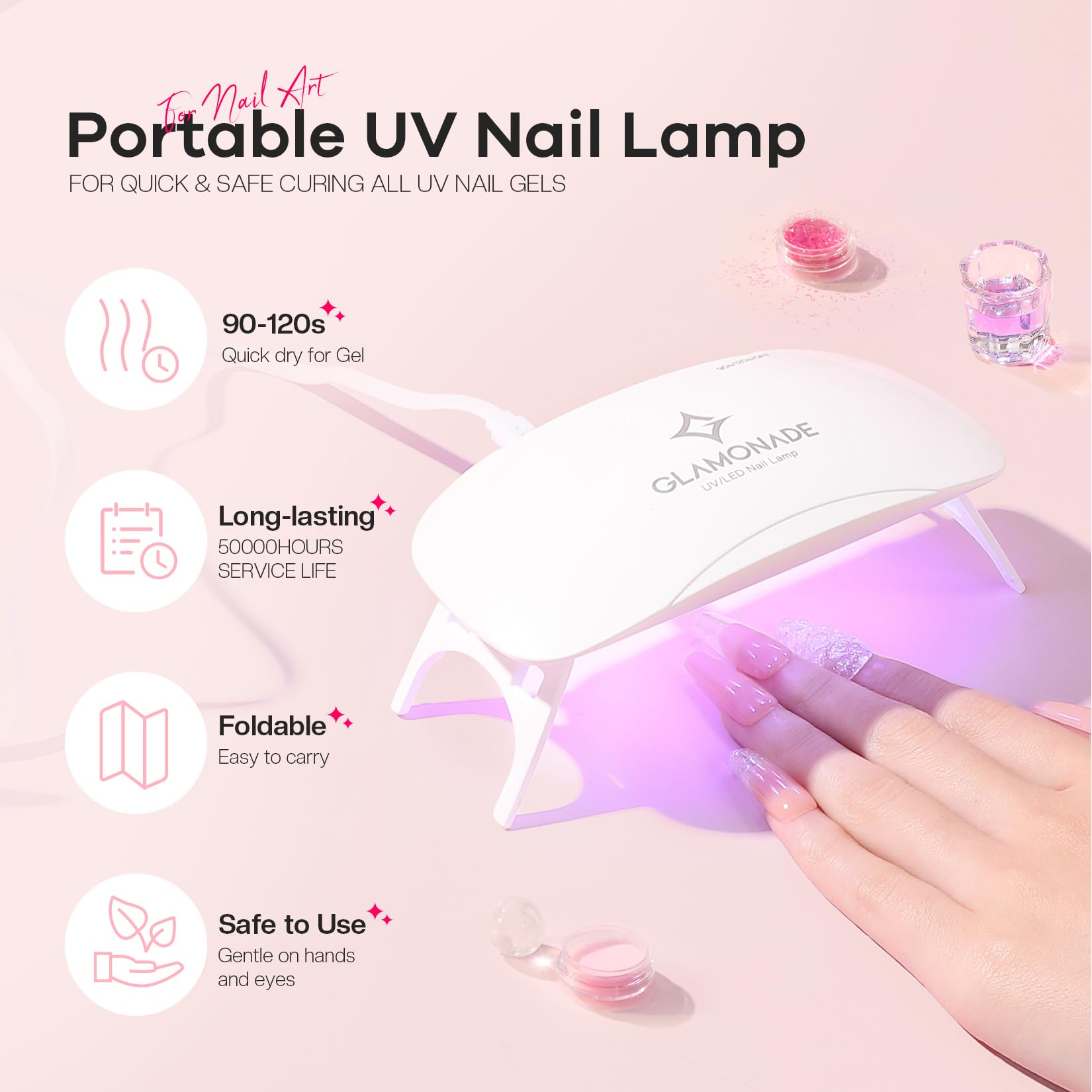 Glamonade gift-pack-birthday-holiday elegant gift for nail lovers