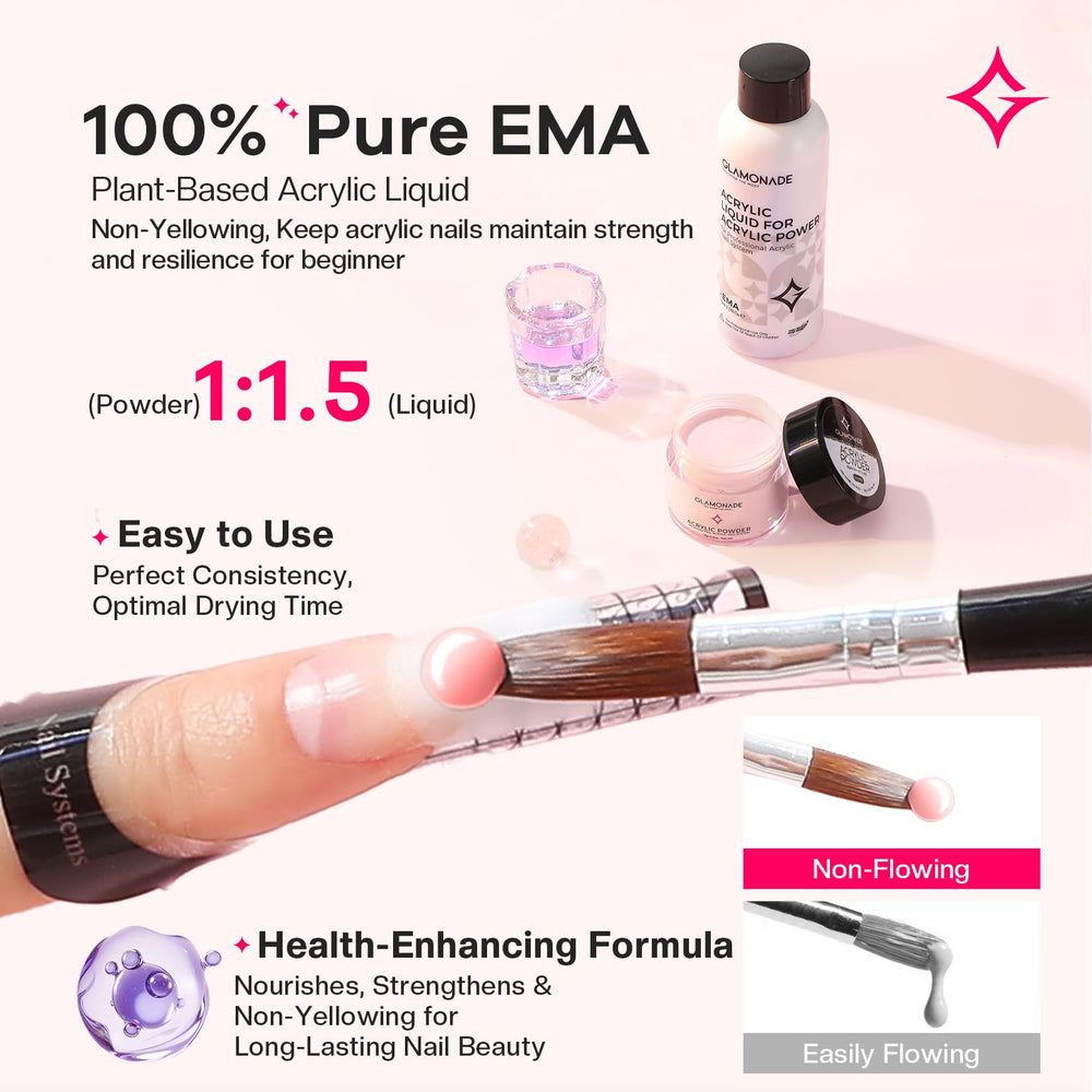 Glamonade high-speed drill 20000rpm portrait suitable for fast, precise filing