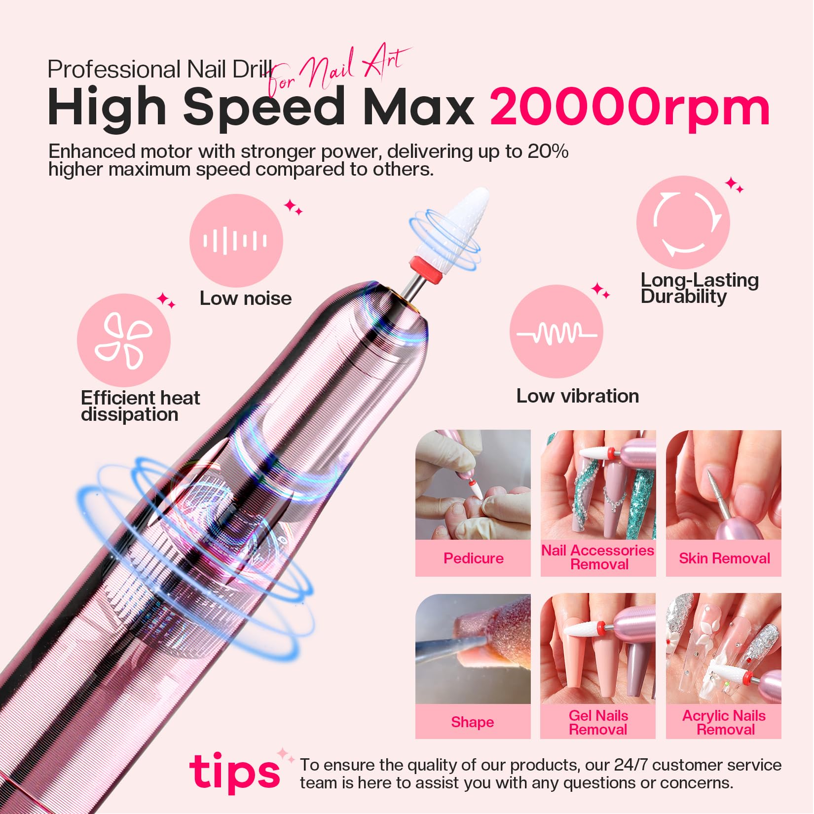Glamonade portable-uv-lamp closeup for quick at-home curing