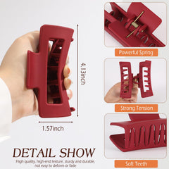 Glaudmeiss extra-large clip with inner teeth for secure grip