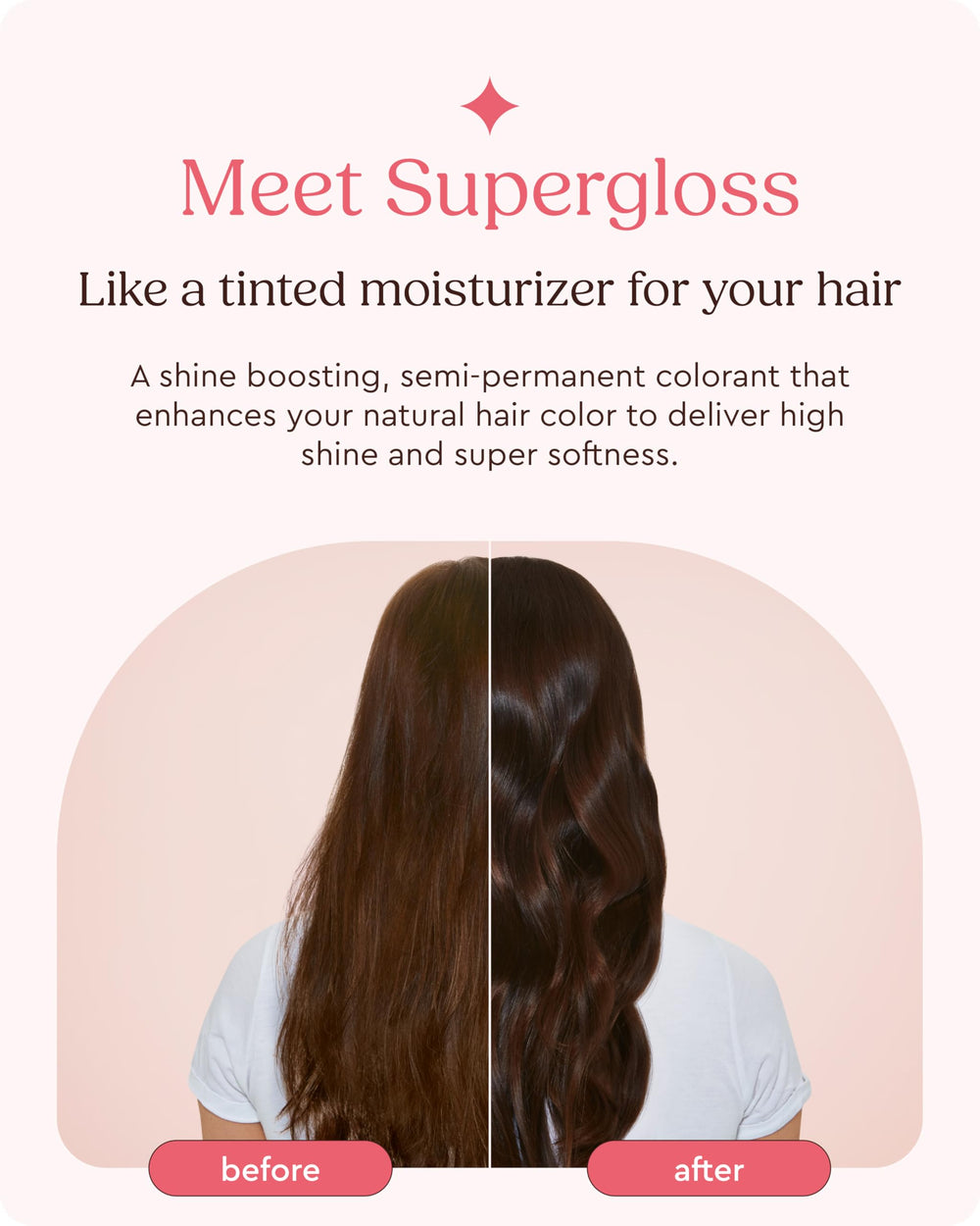 Glaze Supergloss Chocolate Gleam color swatch shows rich shade and shine
