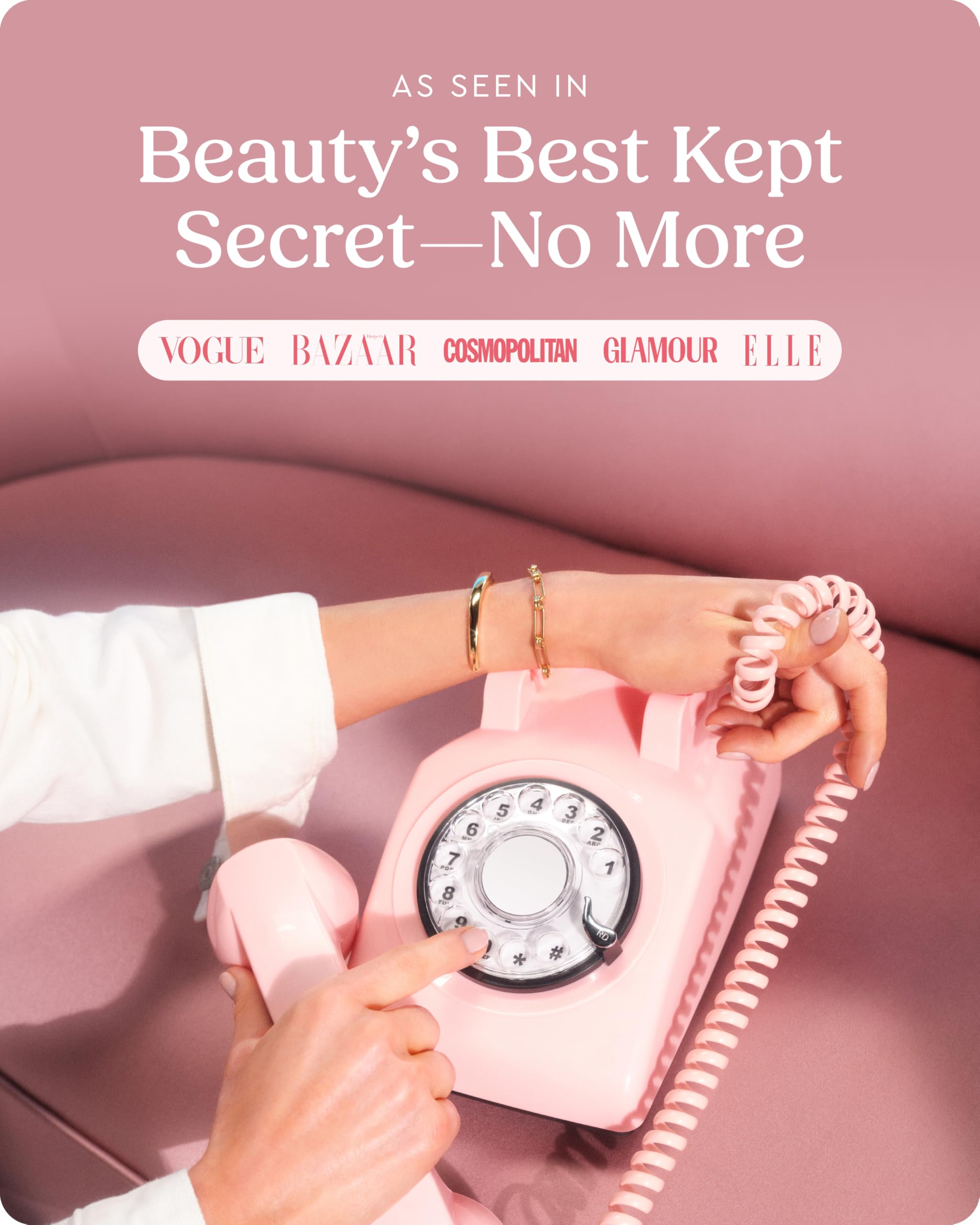 Glaze Supergloss pump-dispensed gloss brightening between salon visits for quick refresh.