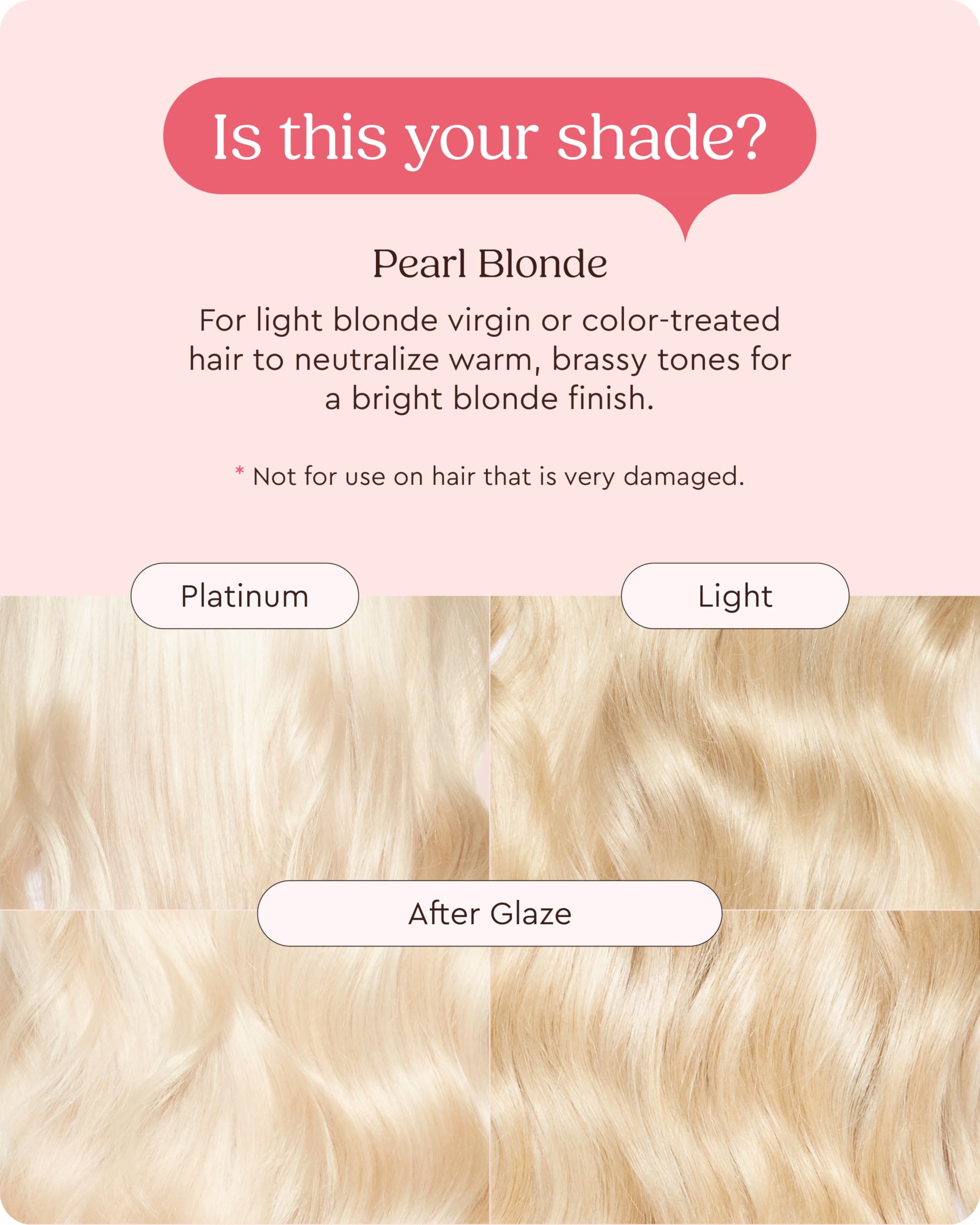 Glaze Supergloss semi-permanent pigment swatch delivers vibrant shine.