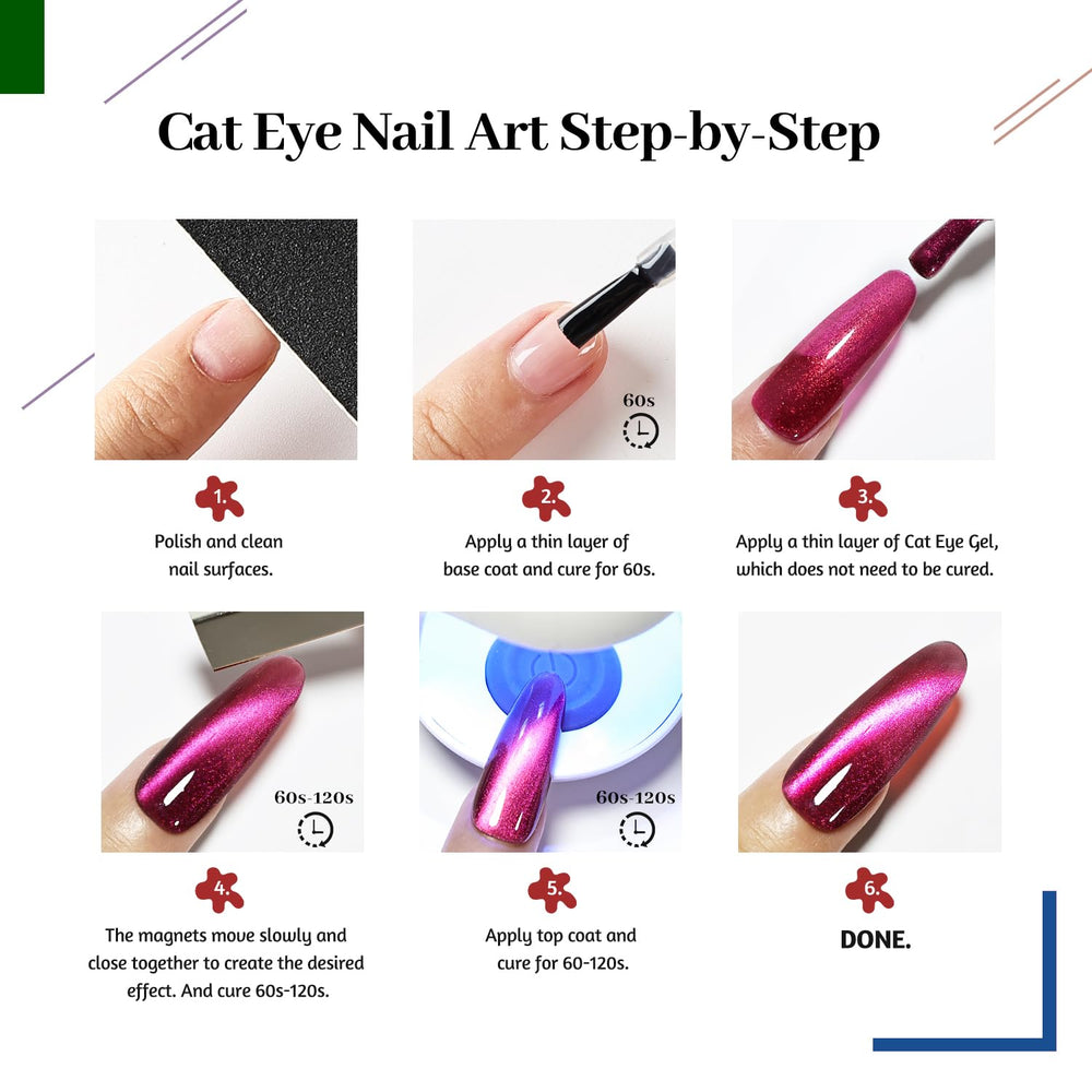 JODSONE glazed amber cat eye finish for warm, glassy nail glow