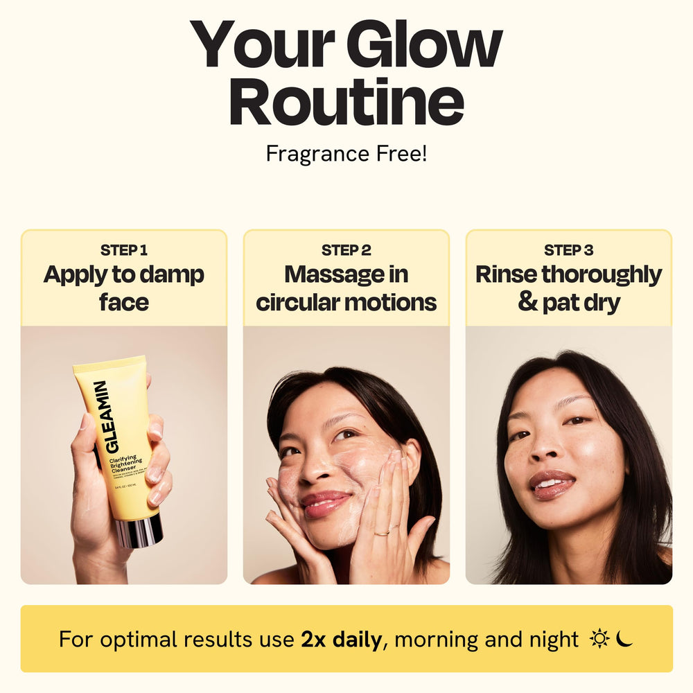 Gleamin travel-size 3.4 oz tube ideal for trips