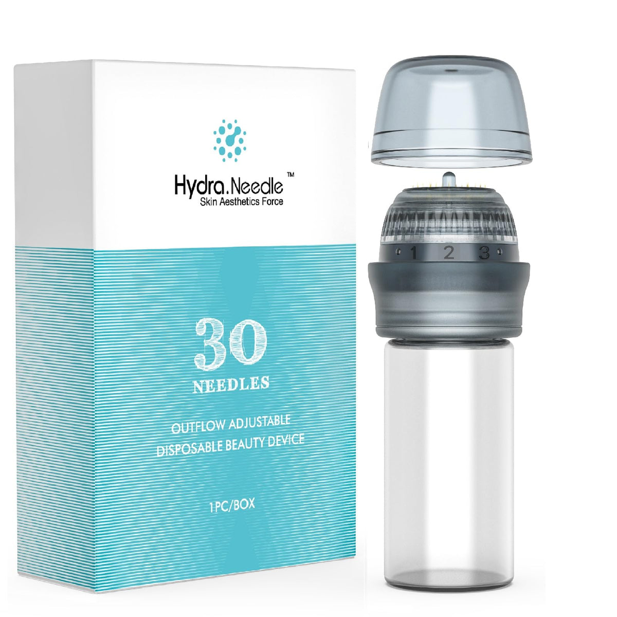 Glemme Micro Infusion System with handheld grip enables precise at-home use.