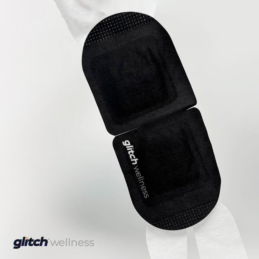 Glitch SteamTech Eye Mask skin-friendly formula for sensitive skin comfort.