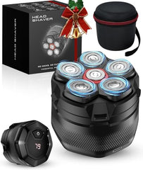 GLLAVA head shaver magnetic quick-release for easy cleaning and maintenance.