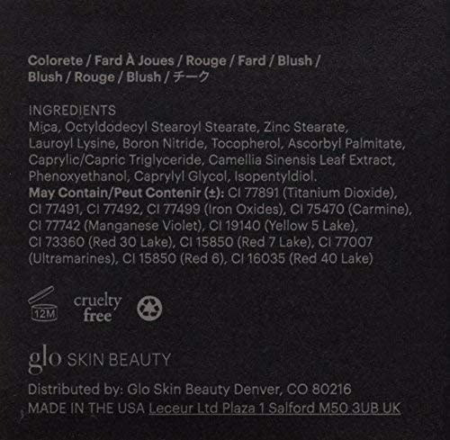 Glo Skin Beauty cruelty-free blush shown as ethical makeup option.