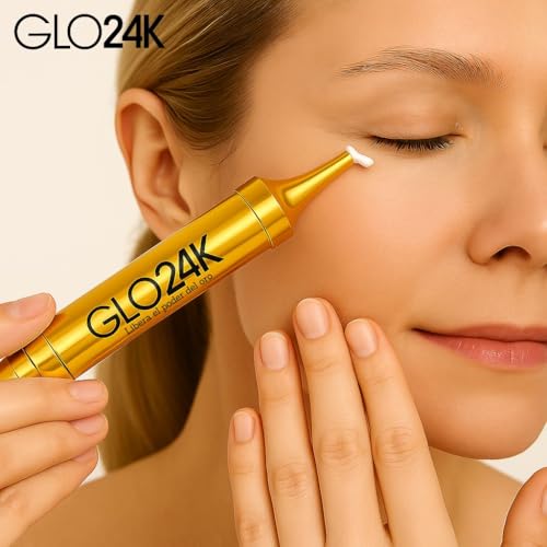 GLO24K Hyaluronic acid boost image emphasizing hydration for plump skin
