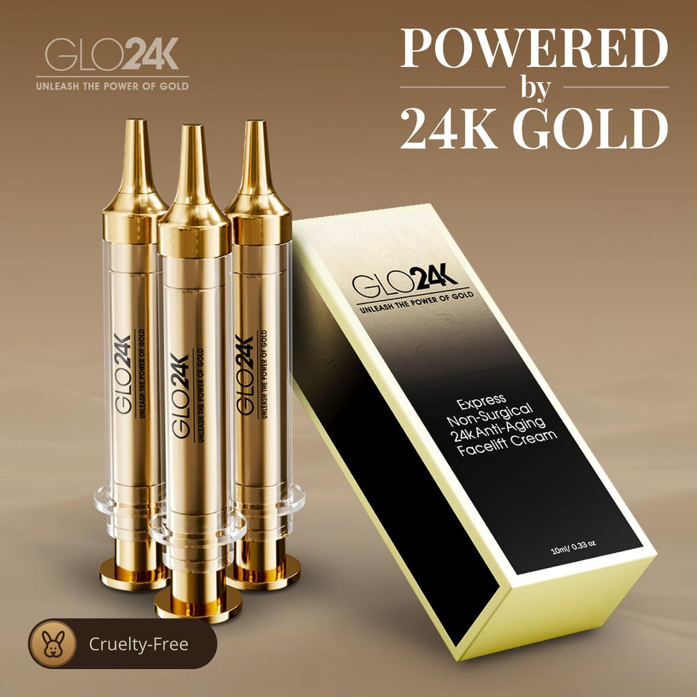GLO24K No-needle syringe shows precise, non-invasive application