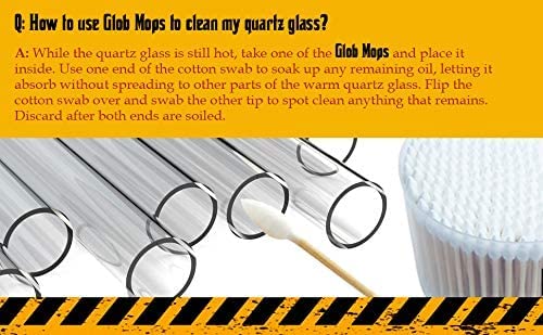Glob Mops XL Cotton Swabs 2.0 makeup-removal illustrates gentle cosmetics cleanup.
