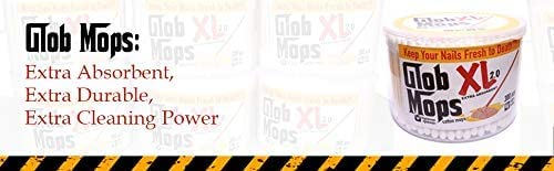 Glob Mops XL Cotton Swabs 2.0 packaging-open presents ready-to-use convenience.
