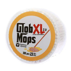 Glob Mops XL 2.0 cotton swabs close-up of absorbent tips for precise cleaning.