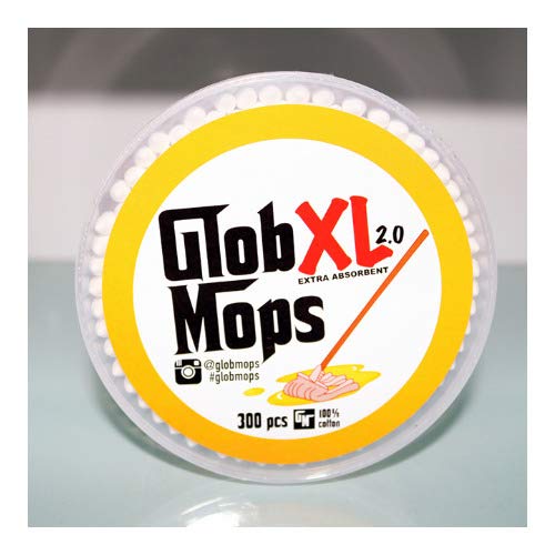 Glob Mops XL 2.0 cotton swabs eco-pack packaging reduces waste and supports sustainable routines.