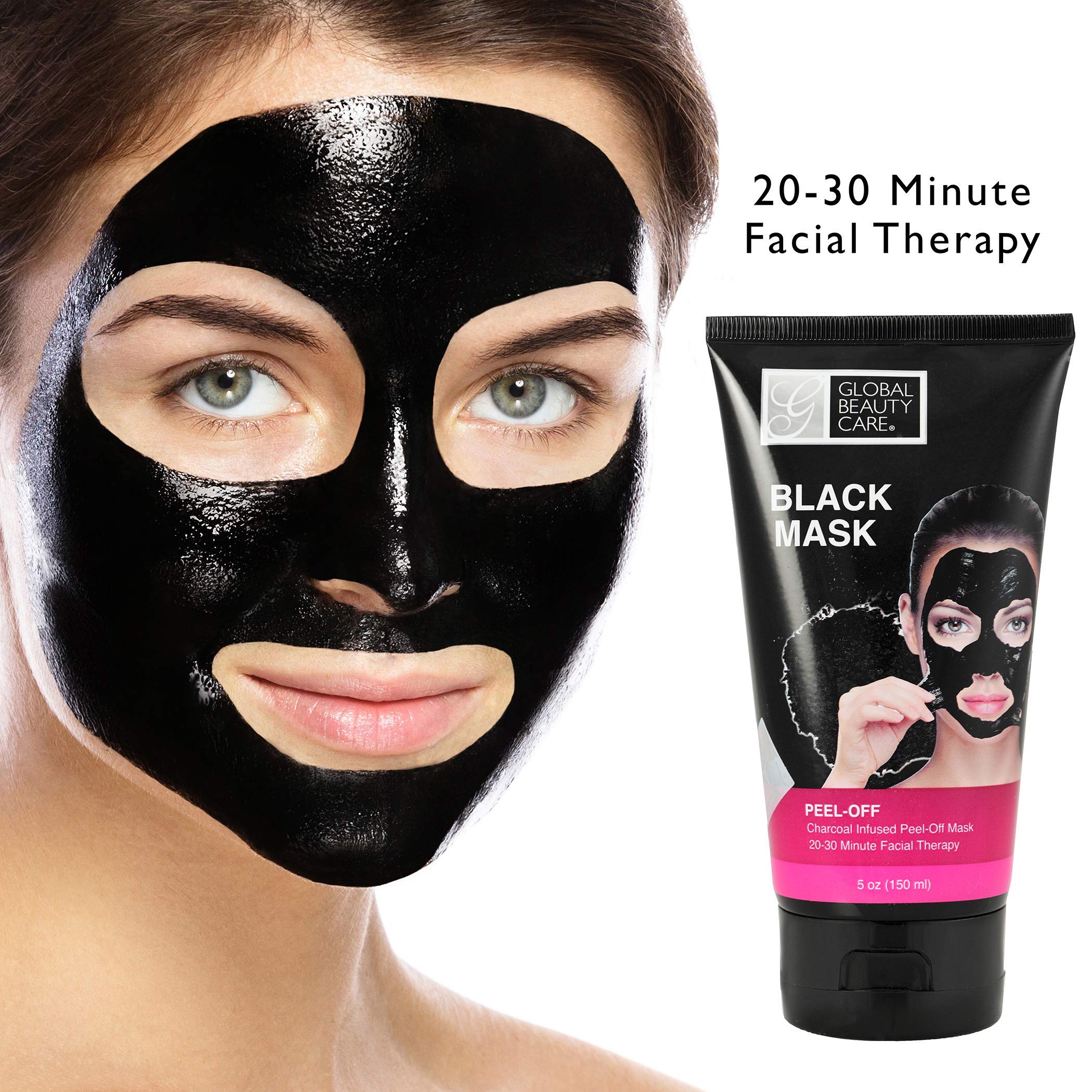Global Beauty Care 5oz bottle packaging highlights value and dispensing.