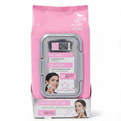 Global Beauty Care collagen makeup remover wipes pack front for convenient daily cleansing
