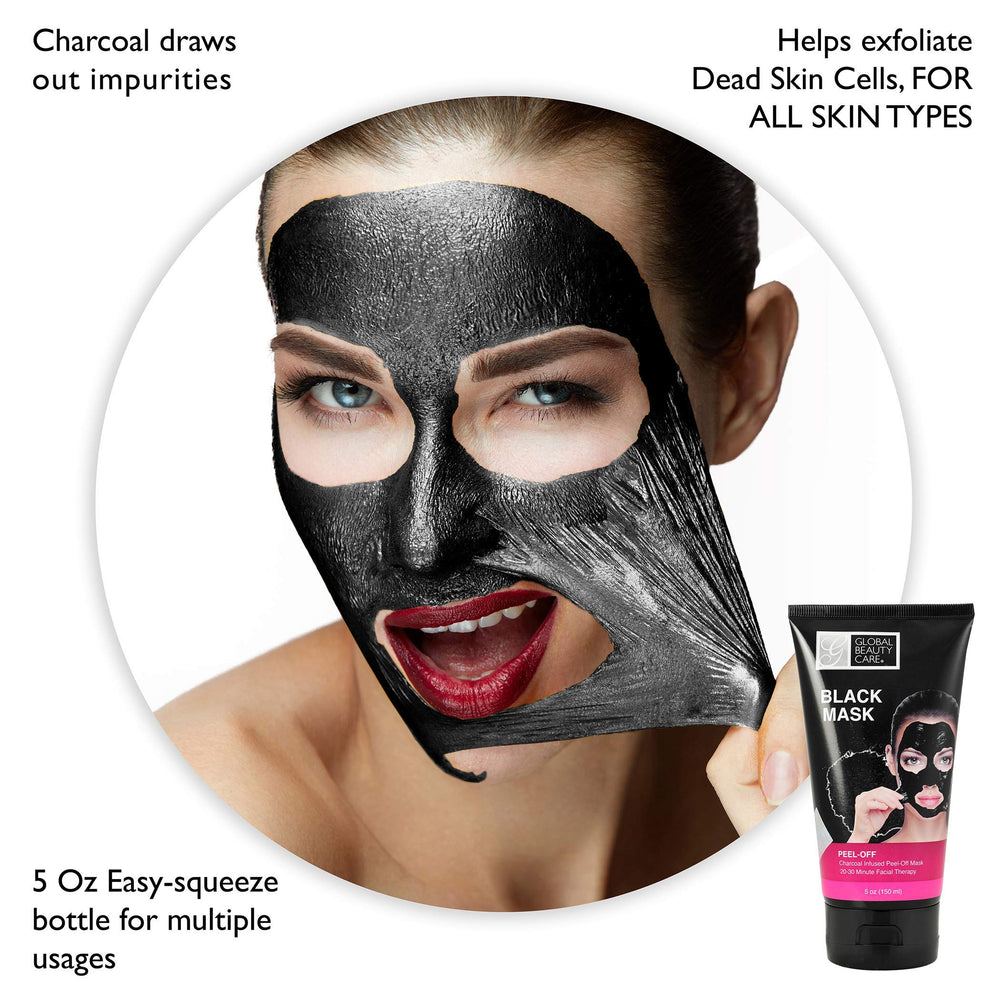 Global Beauty Care face after mask wash-off for refreshed skin.