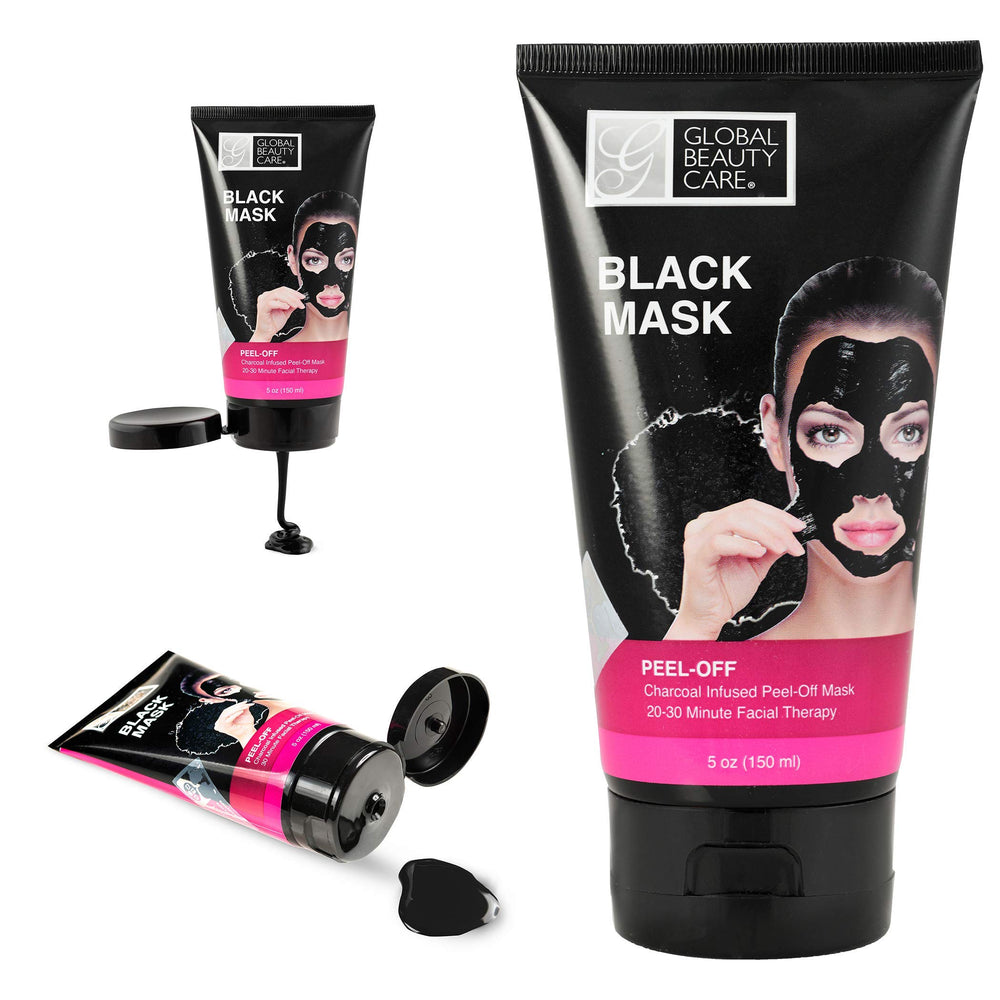 Global Beauty Care peel-off removal closeup shows impurity lifting.