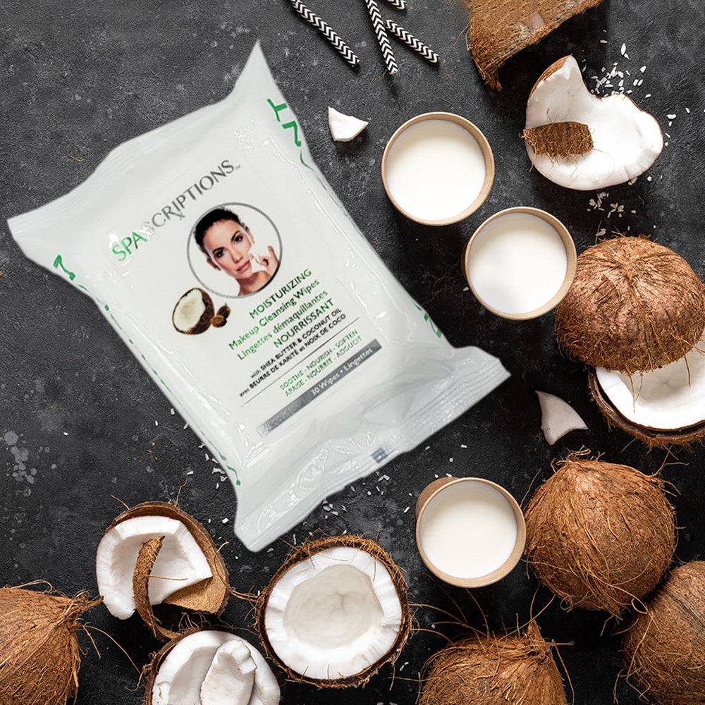 Global Beauty Care Spascriptions wipes collagen grapefruit brightness focus for skin luminosity.
