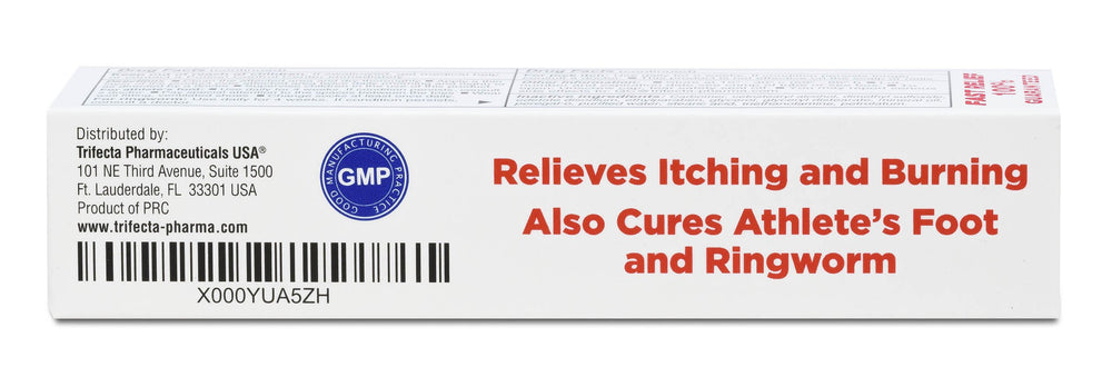 Globe Miconazole packaging details active ingredient and usage directions.