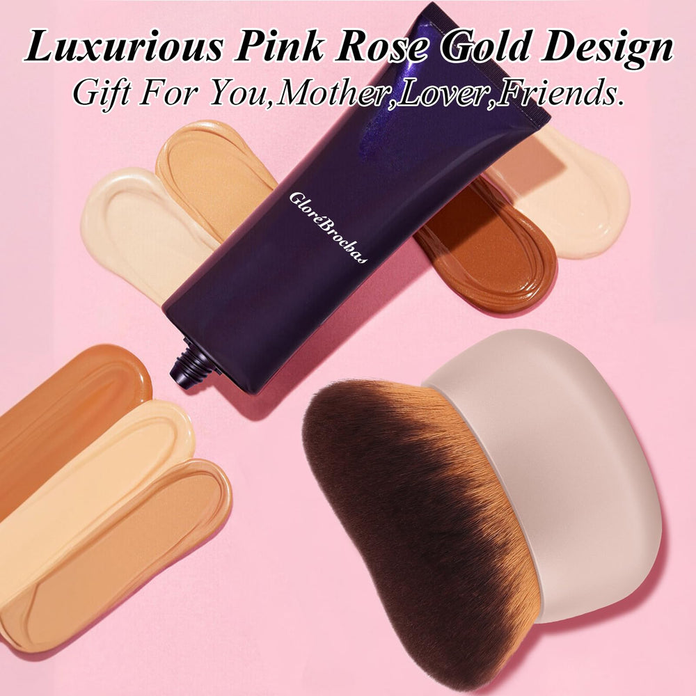 GloréBrochas easy-clean, non-shedding bristles stay soft after washing