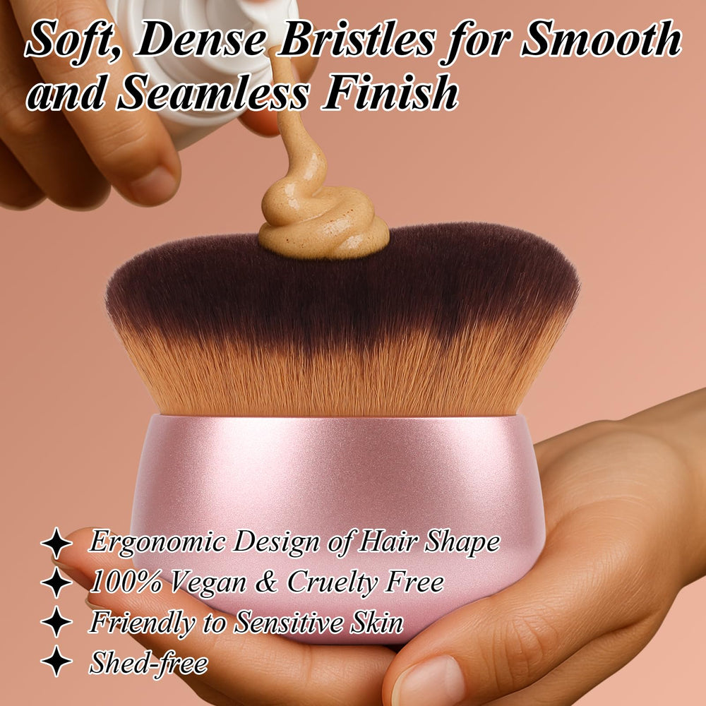 GloréBrochas self-tanner brush ideal for mousse, bronzer, and foundation