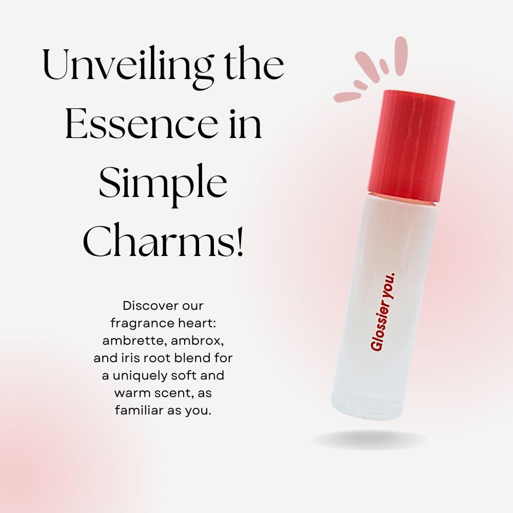Glossier You bottle with clear rollerball designed for precise, leak-free use.