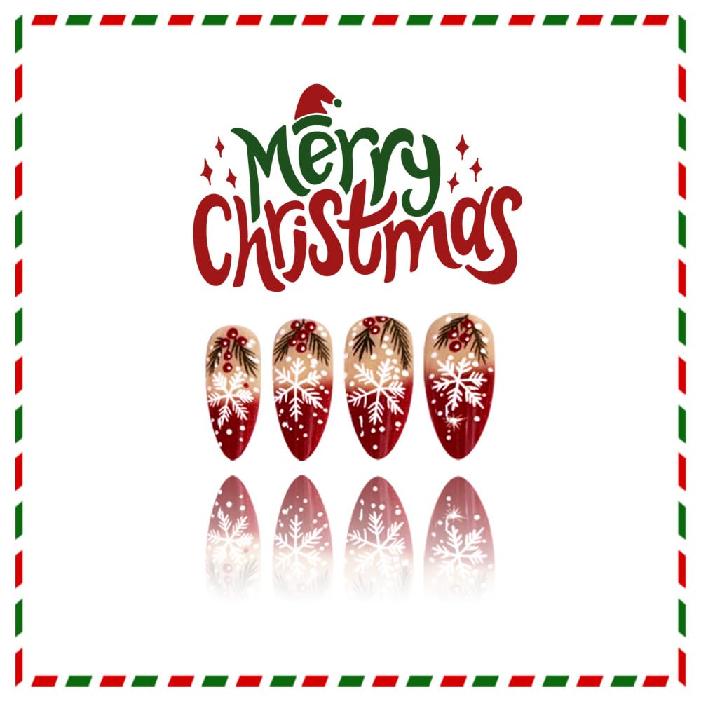glossy almond full-cover press-on nails deliver a sleek natural look.