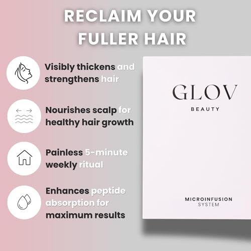 Glov Beauty peptide serum complex with botanical ingredients for scalp care