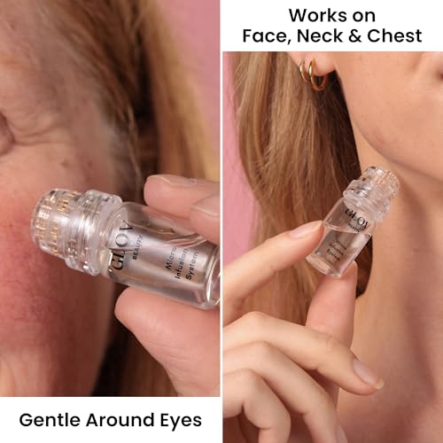 Glov Beauty 0.25mm depth stamp delivers gentle, surface-level infusion.