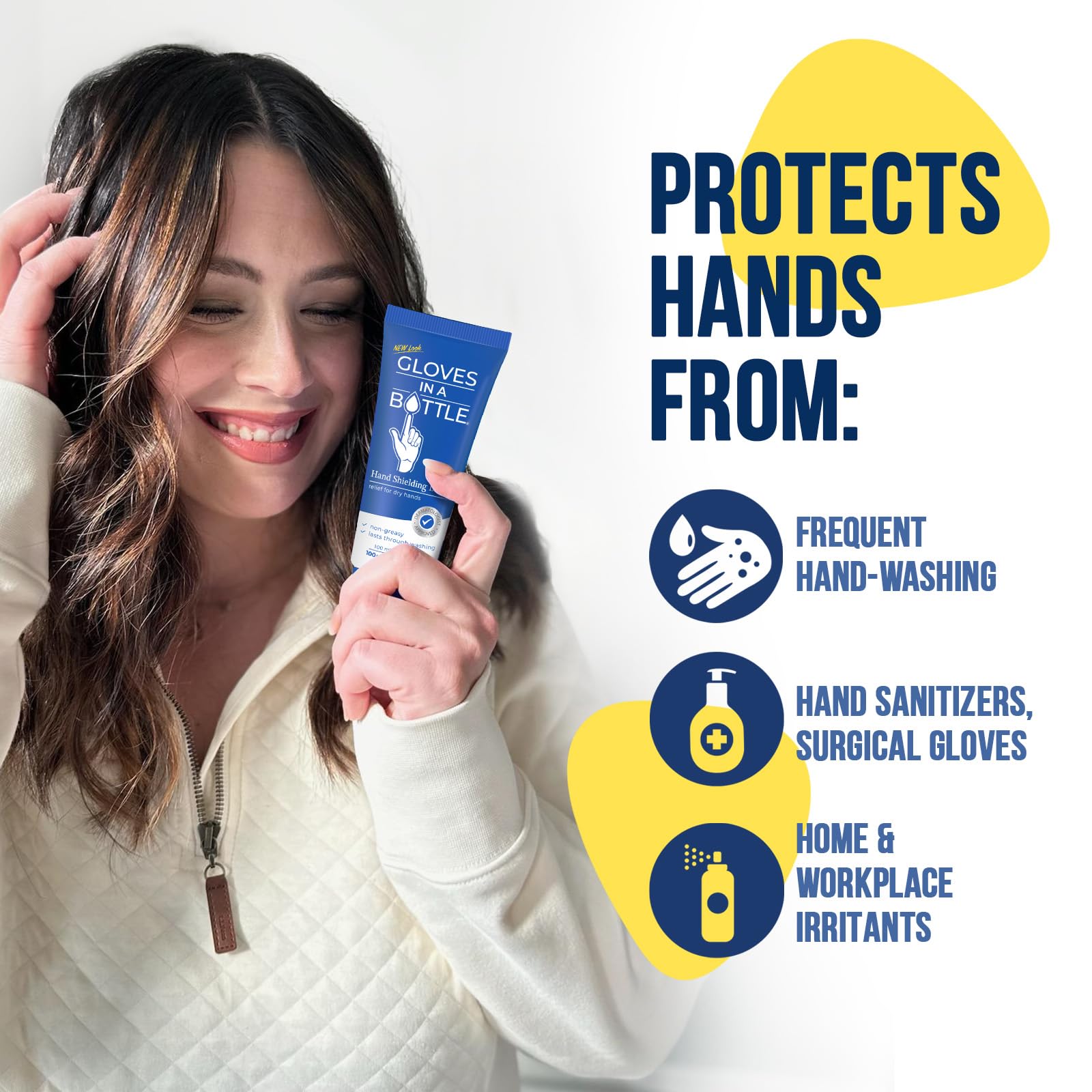 Gloves In A Bottle non-greasy-absorption highlights quick-dry feel during busy days