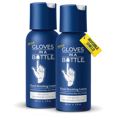 Gloves In A Bottle Shielding Lotion 2oz front view shows non-greasy, long-lasting moisture protection.