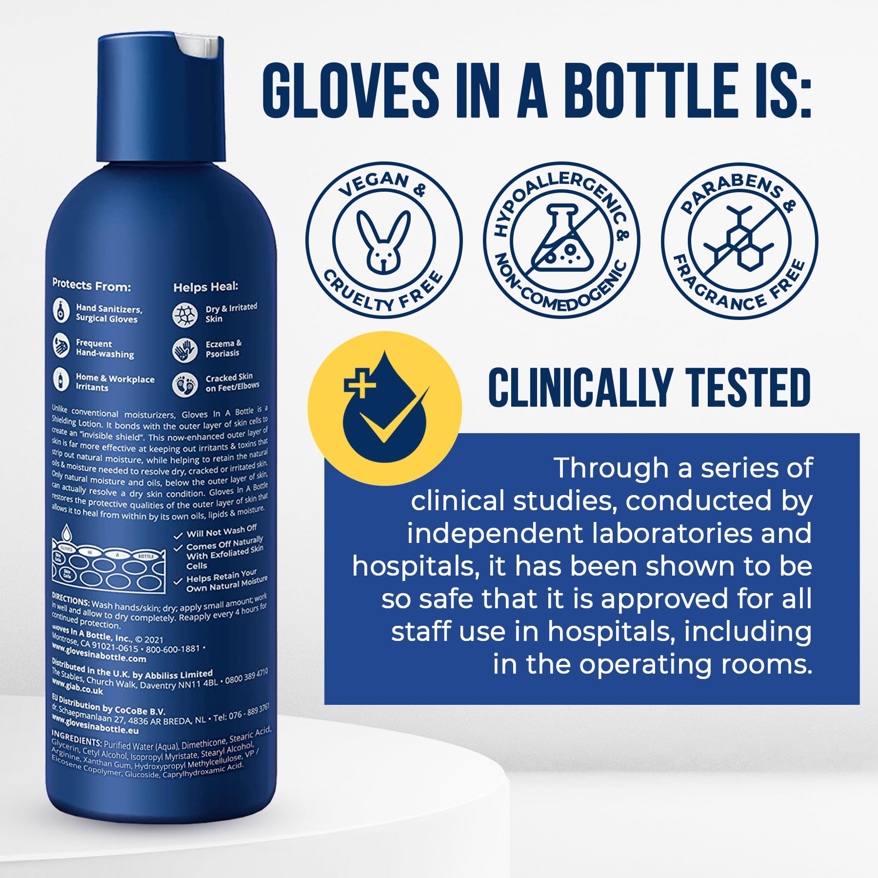 Dermatologist-recommended Gloves In A Bottle shielding lotion