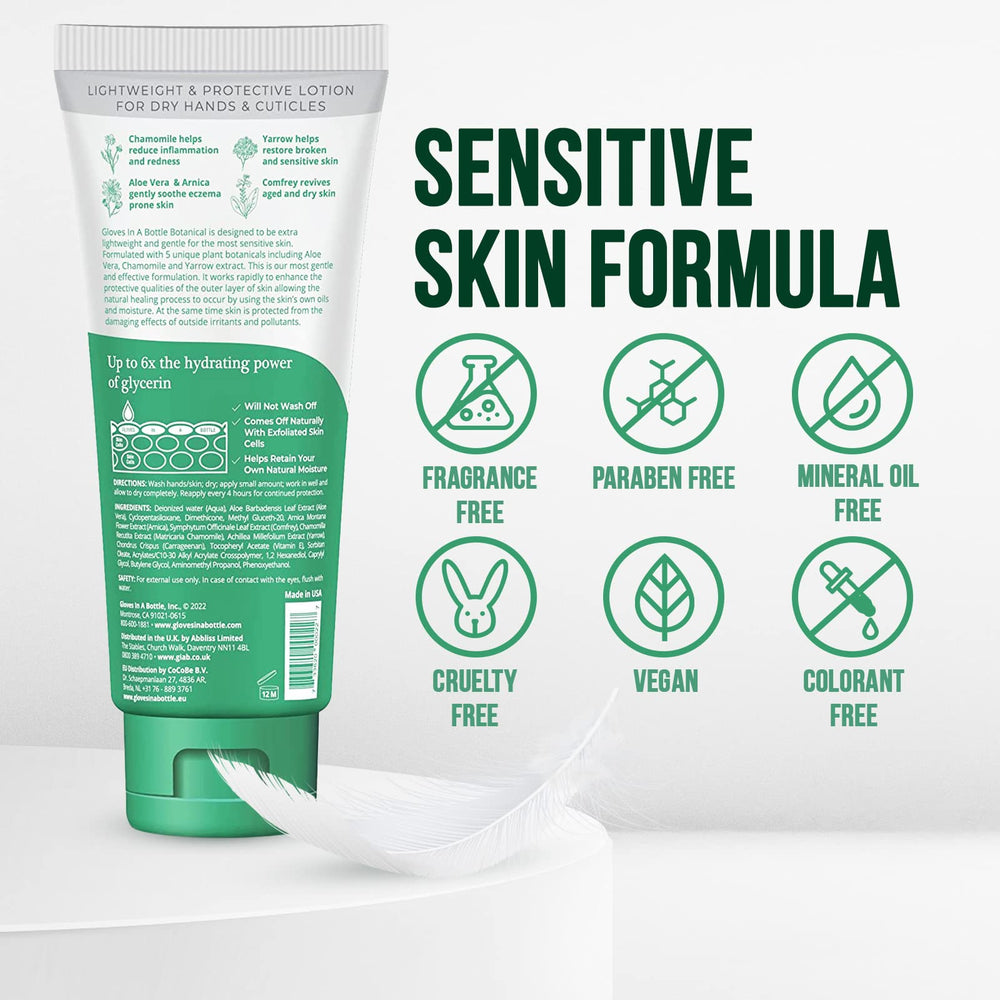 Gloves In A Bottle made in USA—carefully crafted shielding lotion.