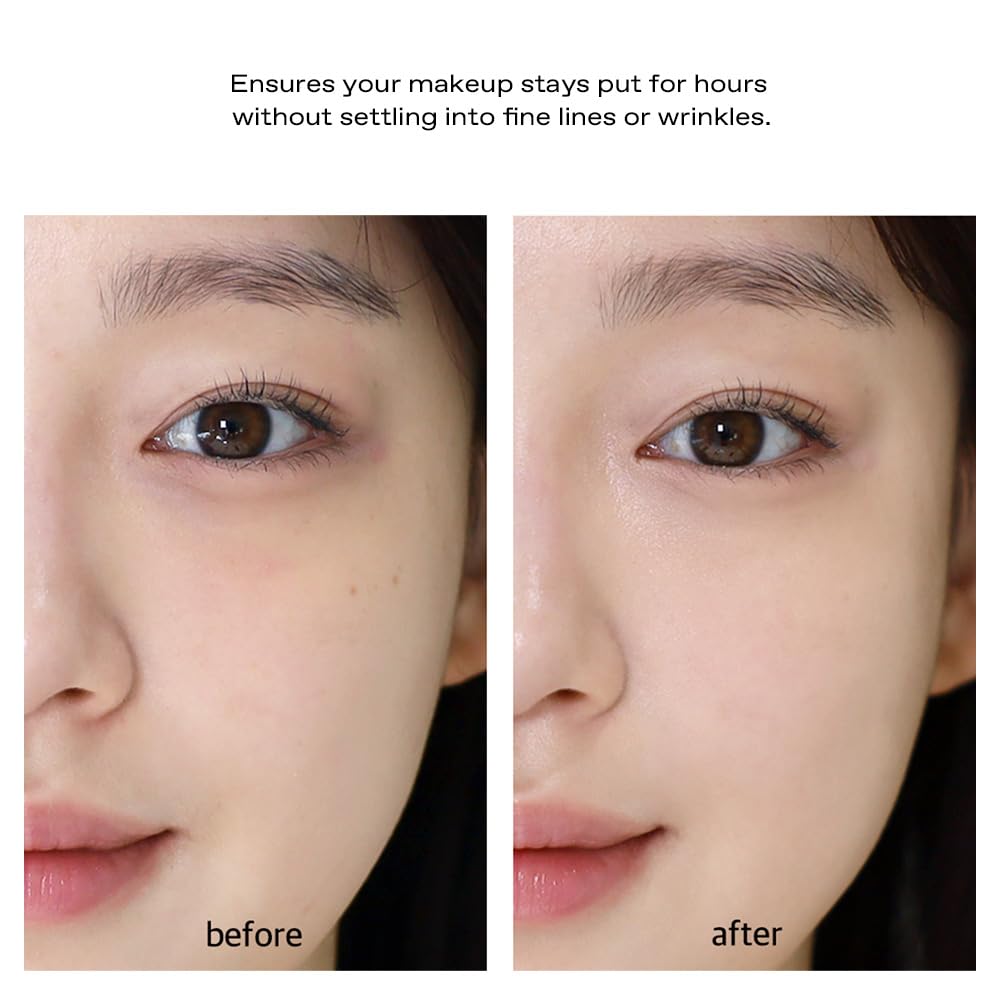 Glow not dry concealer full-coverage application on skin test