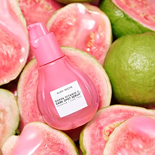 Glow Recipe guava serum pump dispensing 1-2 pumps for daily brightness