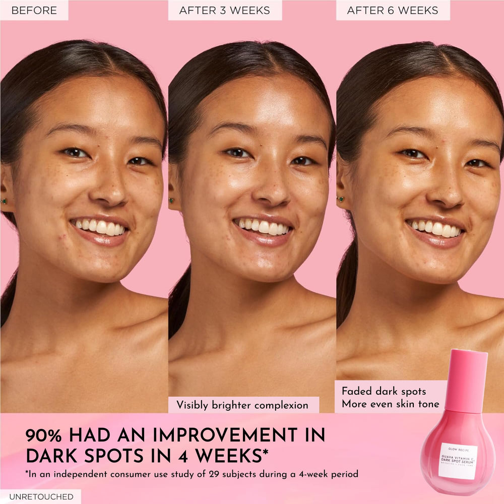 Glow Recipe guava vitamin C serum illustrating encapsulation with multiple vitamin C forms