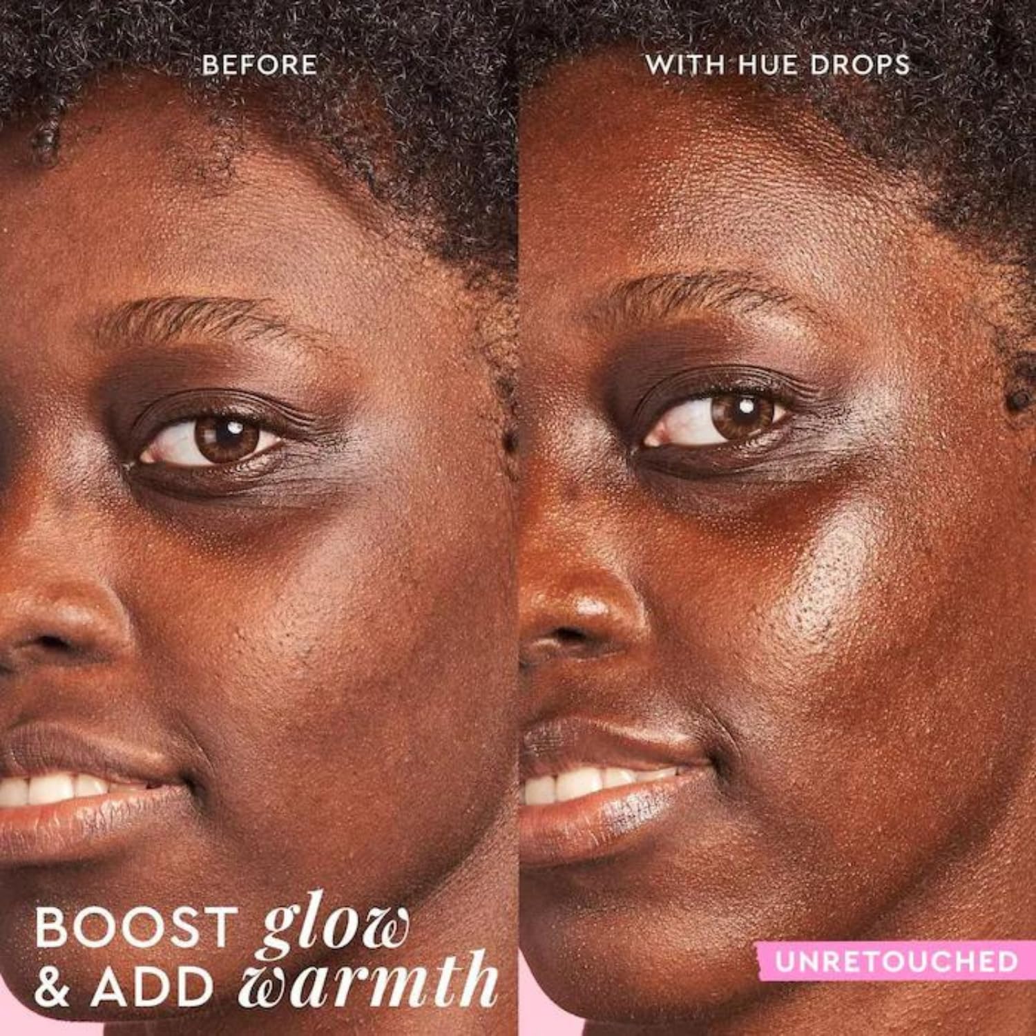 Glow Recipe Hue Drops glow-on-neck for cohesive face and decolletage glow.