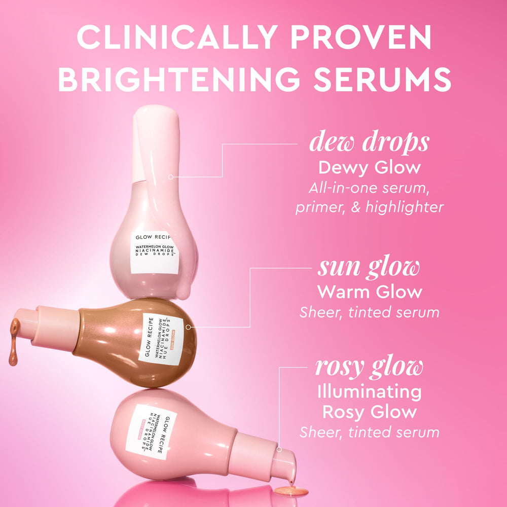 Glow Recipe Hue Drops with niacinamide visually minimizes pores
