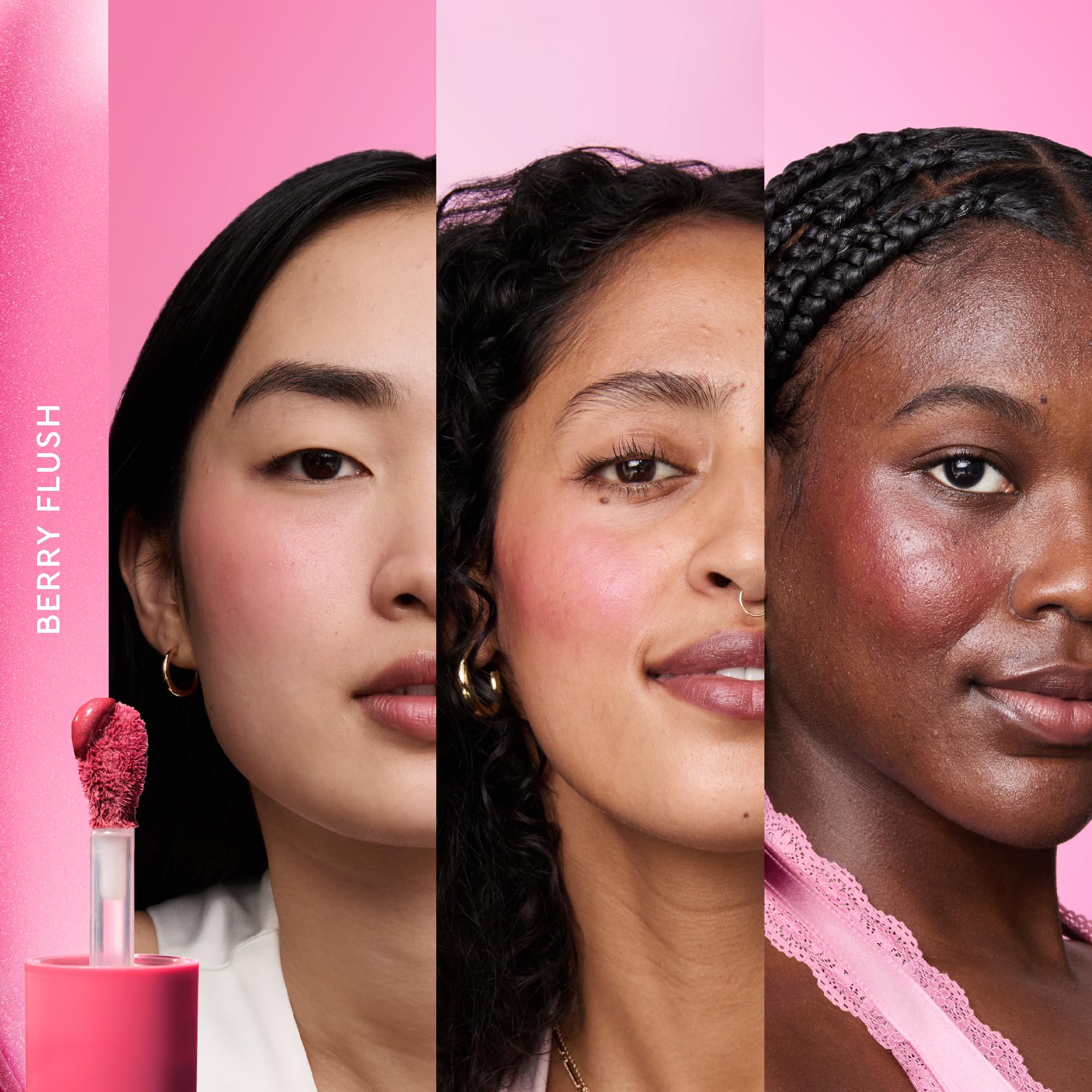 Glow Recipe ingredients niacinamide and watermelon extract highlight for skin-brightening potential.