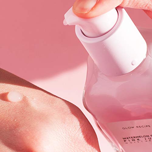 Glow Recipe Pink Juice Water Gel being applied in a routine