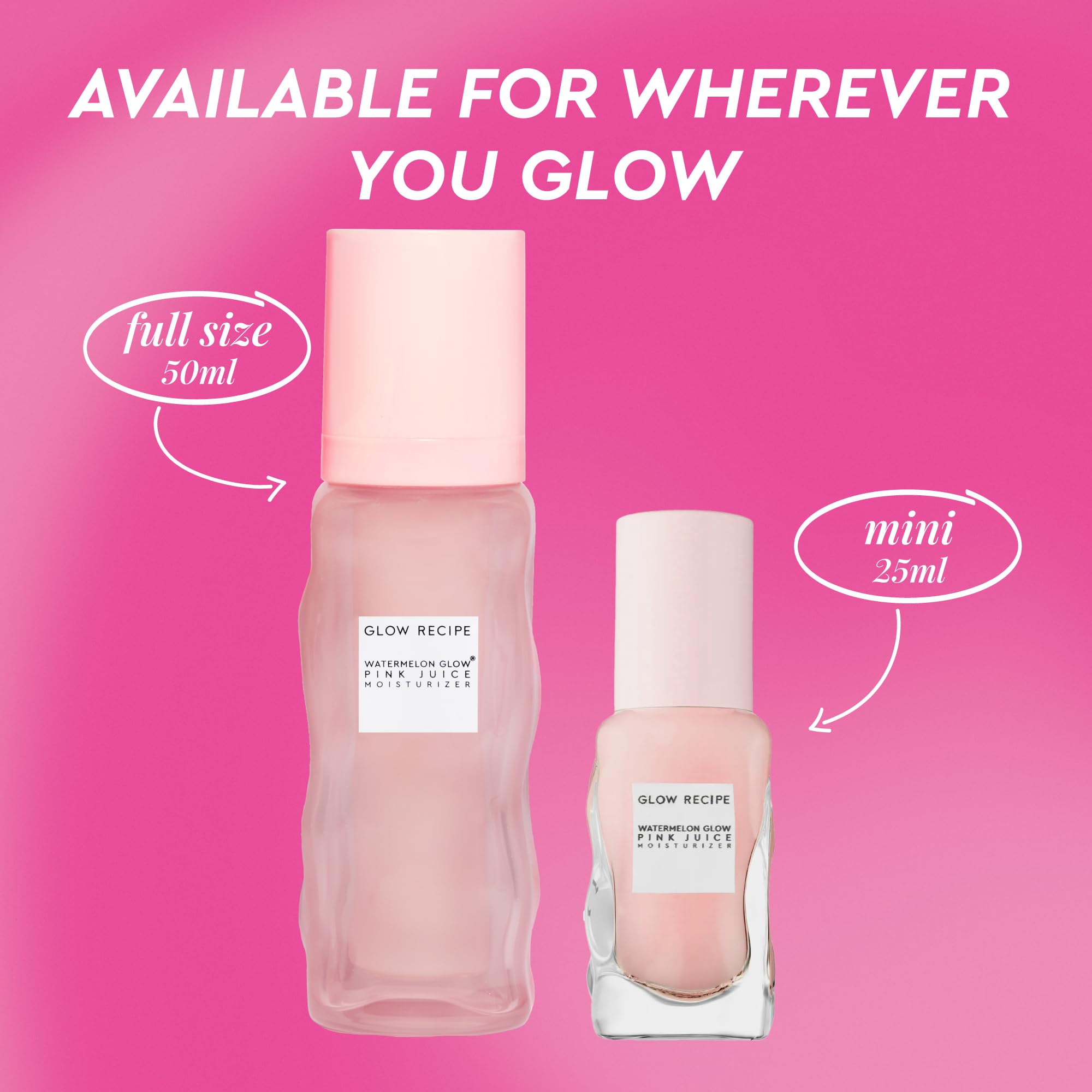 Glow Recipe Pink Juice Water Gel jasmine and peony antioxidants
